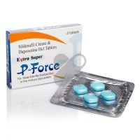 Extra Super P-Force 4 x 200mg - Sildenafil + Dapoxetina