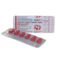 Sildalist 6 x 120mg - Citrato de Sildenafil & Tadalafil tabletas